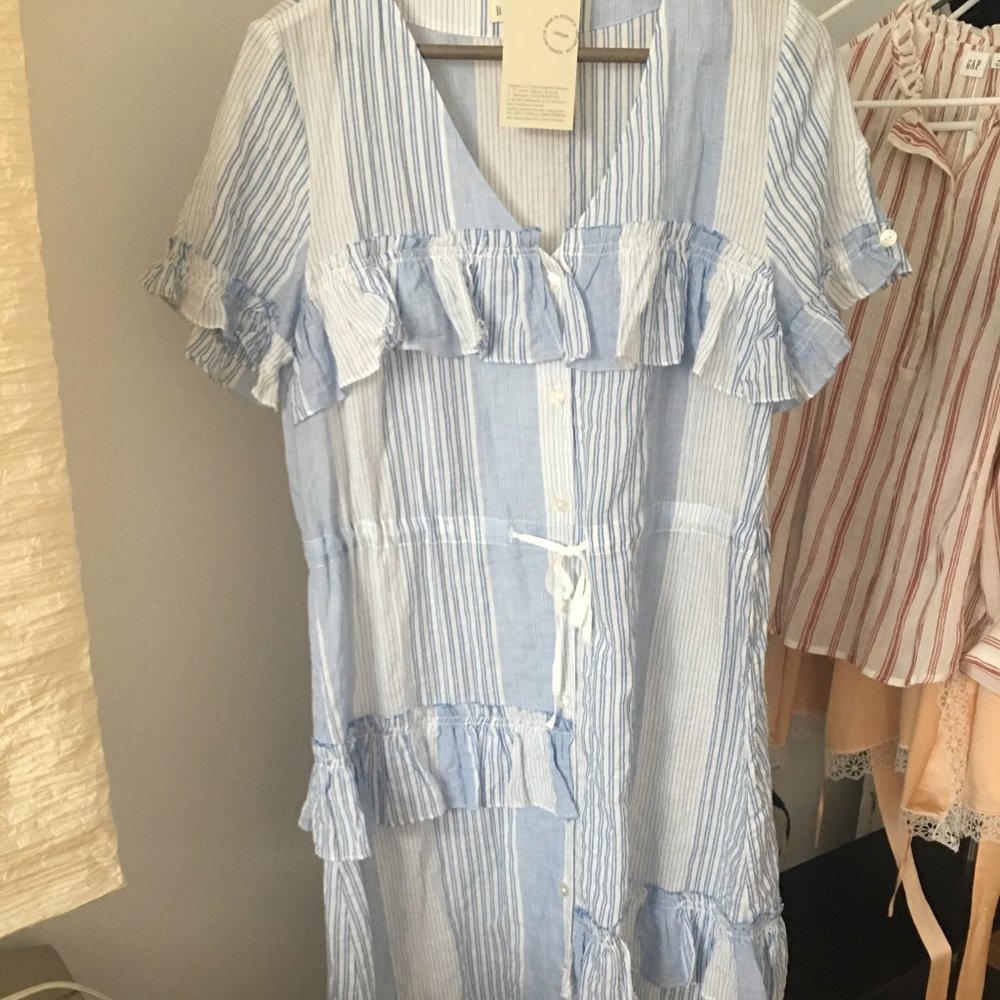 Lemlem Issa tiered dress M